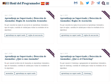 Tablet Screenshot of elbauldelprogramador.com